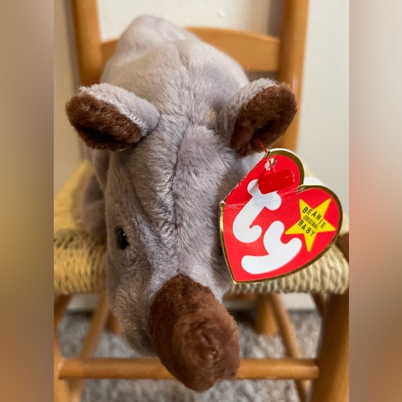 Ty Beanie Babies Spike The Rhinoceros - Picture 4 of 12
